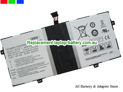 SAMSUNG 930X2K-K01 Battery 4700mAh, 35Wh 7.6V White Li-ion