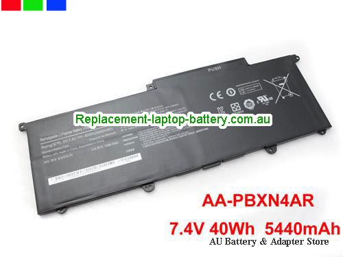 SAMSUNG NP900X3E-A01DE Battery 5440mAh, 40Wh 7.4V Black Li-Polymer