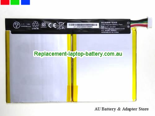 SONY S023590A30100 Battery 7880mAh, 29.2Wh 3.7V White Li-Polymer