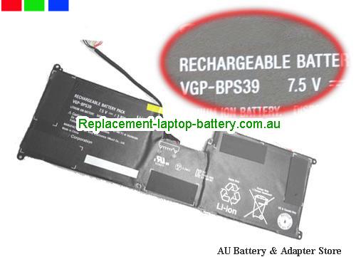 SONY SVT-1121G4E/B Battery 3800mAh, 29Wh 7.5V Black Li-ion
