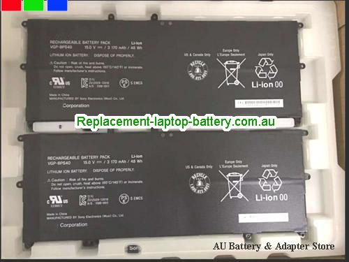 SONY Vaio SVF15N2Z2E Battery 3170mAh, 48Wh  15V Black Li-ion