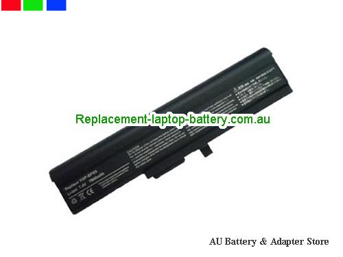 SONY PCG-4K1M Battery 6600mAh 7.4V Black Li-ion