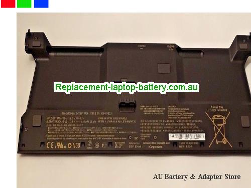 SONY SVD1121X9EB Battery 4830mAh 7.4V Black Li-Polymer
