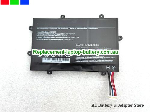 VAIO V525290 Battery 3650mAh, 41.61Wh  11.4V Black Li-ion