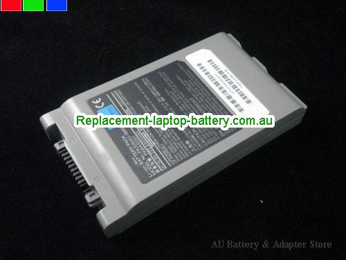 TOSHIBA Satellite R10 Battery 4400mAh 10.8V Grey Li-ion