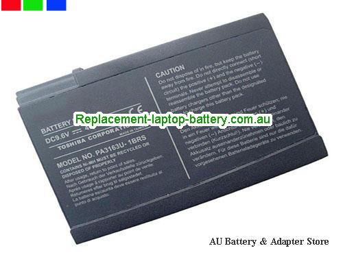 TOSHIBA Satellite 1000-S157 Battery 4000mAh, 38Wh 9.6V Black Li-ion
