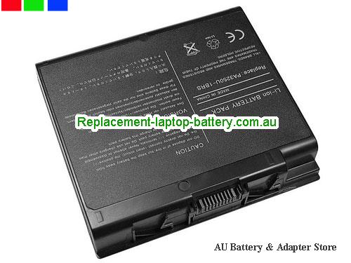 TOSHIBA Satellite 2430-S255 Battery 6450mAh 14.8V Black Li-ion