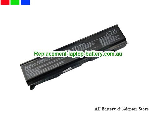 TOSHIBA PA3399U-2BRS Battery 4400mAh 14.4V Black Li-ion