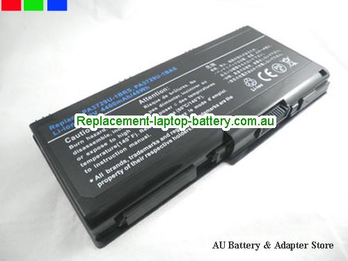 TOSHIBA SATELITTE P500 Battery 4400mAh 10.8V Black Li-ion