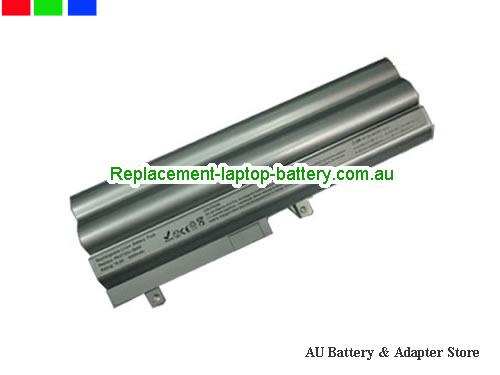 TOSHIBA Satellite NB255-SP1002 Negro Battery 7800mAh 10.8V Silver Li-ion
