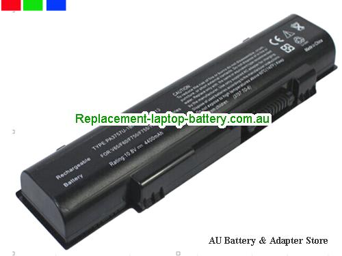 TOSHIBA Qosmio F750-1001X Battery 5200mAh 10.8V Black Li-ion