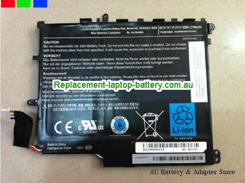 TOSHIBA 3UPF614496-1-T0787 Battery 2700mAh, 32Wh 11.1V Black Li-Polymer