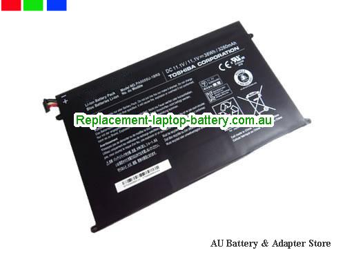 TOSHIBA PA830T6FNAS Battery 3280mAh, 38Wh  11.1V Black Li-Polymer