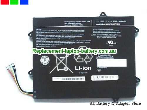 TOSHIBA PA5063U-1BRS Battery 9540mAh, 37Wh 3.7V Black Li-Polymer