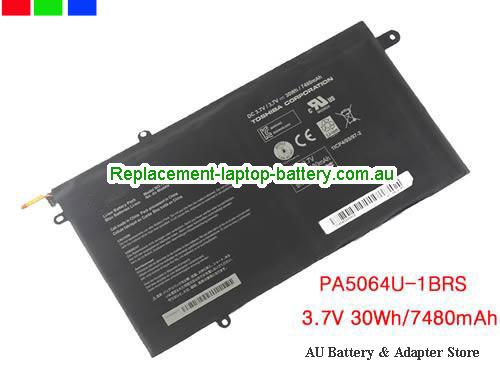TOSHIBA PA5064U-1BRS Battery 7480mAh, 30Wh  3.7V Black Li-ion