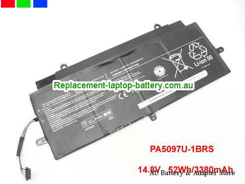 TOSHIBA G71C000FH210 Battery 3380mAh, 52Wh 14.8V Black Li-polymer
