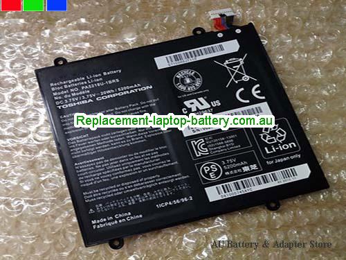 TOSHIBA A204 AT10-B Battery 5200mAh, 20Wh 3.75V Black Li-Polymer