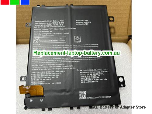TOSHIBA PA5365U-1BRS Battery 4490mAh, 34.5Wh  7.7V Black Li-Polymer