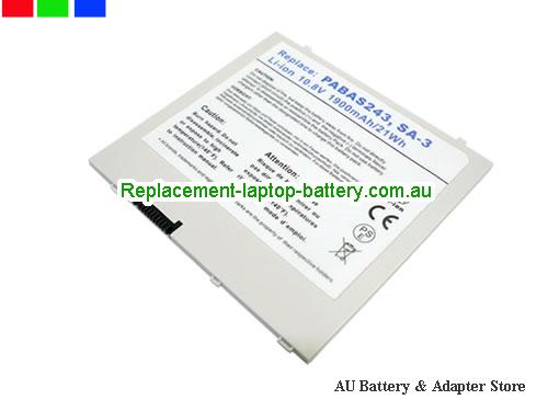 TOSHIBA Tablet PC WT310/C Battery 1900mAh 10.8V White Li-ion