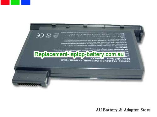 TOSHIBA TECRA 8000 Battery 4400mAh 10.8V Grey Li-ion
