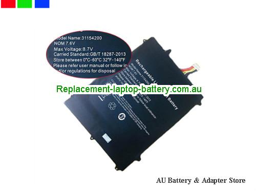 TECLAST F6 PLUS Battery 5000mAh, 38Wh  7.6V Black Li-Polymer