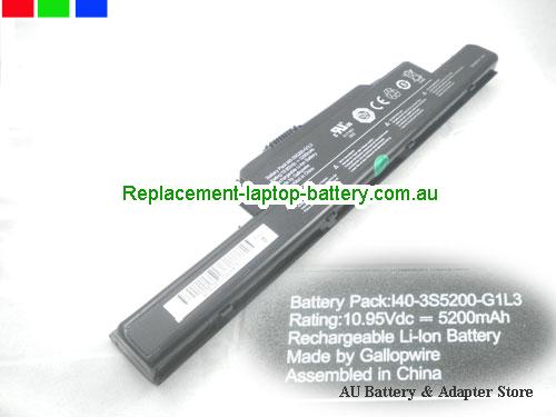 UNIWILL l40-4S2200-C1L3 Battery 5200mAh 10.95V Black Li-ion