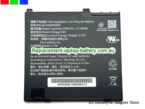 ZEBRA ET55EE Battery 5700mAh, 21.66Wh  3.8V Black Li-Polymer