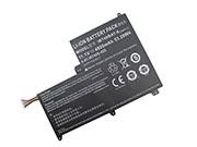 Original Laptop Battery for TERRANS FORCE X411 47J1, X411 47, X411 47VJ, X411 47J, Balck, 4800mAh, 53.28Wh 11.1V