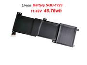 Original Laptop Battery for AORUS 15-WA, 15-W9, 15-XA, Black, 4070mAh, 46.76Wh 11.49V