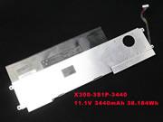 New Genuine X300-3S1P-3440 X300-3S1P-3900 Battery for Hasee U45 UI41B U43 Series LaptopUI41B U43 D2