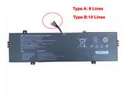 Original Laptop Battery for TECLAST F7plus3, Black, 5921mAh, 45Wh 7.6V