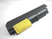 Replacement Laptop Battery for LENOVO ThinkPad W510(4319A21), ThinkPad R61 7754, ASM 42T5265, ThinkPad W510(43193PC), Black, 5200mAh 10.8V