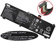 Genuine L22C4PC3 Battery L22B4PC3 for Lenovo Laptop 15.56v 99.9Wh 6421mah