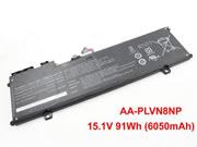 AA-PLVN8NP Battery for SAMSUNG ATIV Book 8 880Z5E 15.1V 91Wh