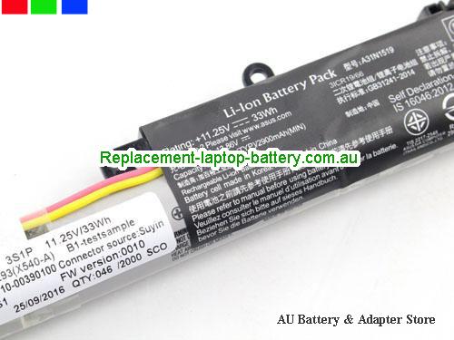  image 2 for Battery X540UA-DM664, Australia ASUS X540UA-DM664 Laptop Battery In Stock With Low Price