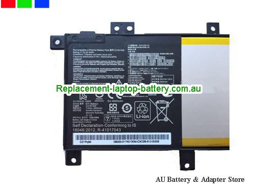  image 2 for Battery X456UR-FA159D, Australia ASUS X456UR-FA159D Laptop Battery In Stock With Low Price
