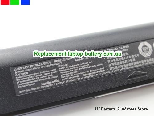 image 5 for Battery M1110QW, Australia CLEVO M1110QW Laptop Battery In Stock With Low Price