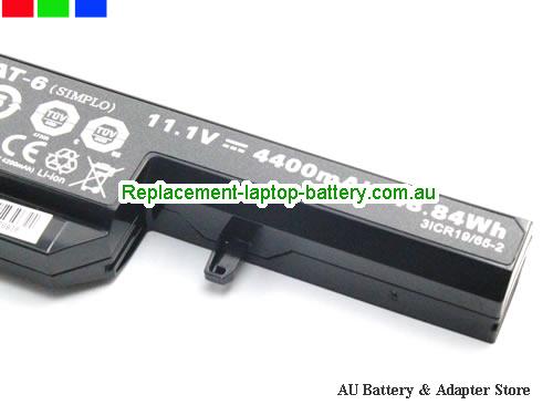  image 4 for Battery K680E-G6D1, Australia HASEE K680E-G6D1 Laptop Battery In Stock With Low Price