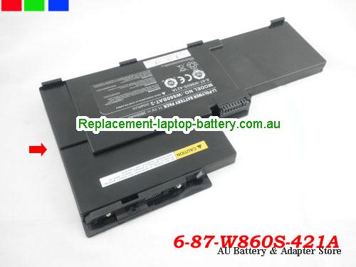  image 1 for Battery 6-87-W860BAT-3, Australia CLEVO 6-87-W860BAT-3 Laptop Battery In Stock With Low Price