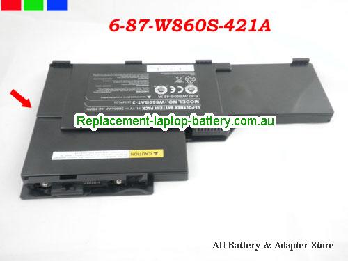  image 4 for Battery 6-87-W860BAT-3, Australia CLEVO 6-87-W860BAT-3 Laptop Battery In Stock With Low Price
