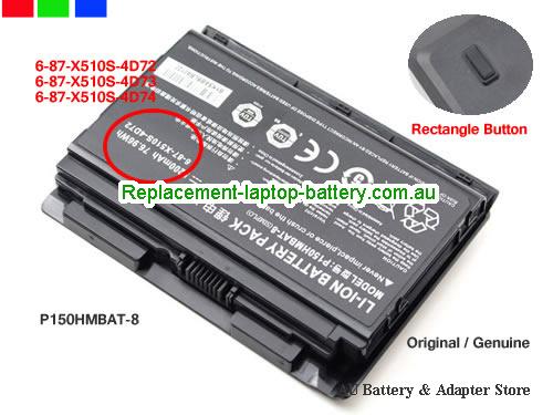  image 1 for Battery METABOX P150EM, Australia CLEVO METABOX P150EM Laptop Battery In Stock With Low Price