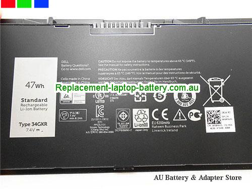  image 2 for Latitude 14 7000 Series Battery, AU Dell Latitude 14 7000 Series Laptop Battery in stock
