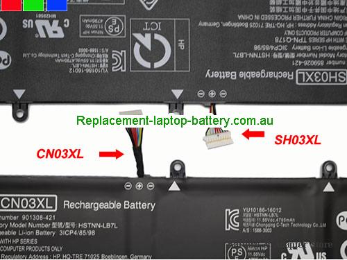  image 4 for Battery ENVY 13-AB097, Australia HP ENVY 13-AB097 Laptop Battery In Stock With Low Price