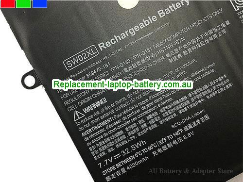  image 2 for Battery NOTEBOOK X2 10-P006NL, Australia HP NOTEBOOK X2 10-P006NL Laptop Battery In Stock With Low Price