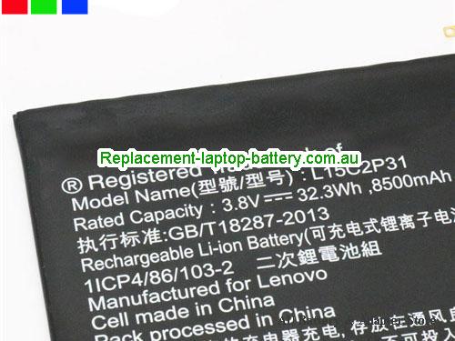  image 2 for Battery YOGABOOK YB1-X91F, Australia LENOVO YOGABOOK YB1-X91F Laptop Battery In Stock With Low Price