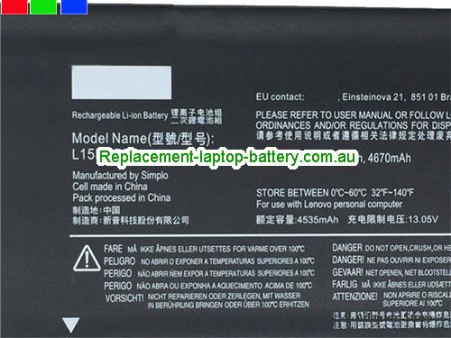  image 2 for Battery FLEX 5 1470, Australia LENOVO FLEX 5 1470 Laptop Battery In Stock With Low Price