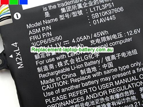  image 2 for Battery ThinkPad E580 20KS0028CD, Australia LENOVO ThinkPad E580 20KS0028CD Laptop Battery In Stock With Low Price