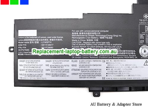  image 4 for Battery ThinkPad X1 Nano Gen 2 21E8001QRI, Australia LENOVO ThinkPad X1 Nano Gen 2 21E8001QRI Laptop Battery In Stock With Low Price