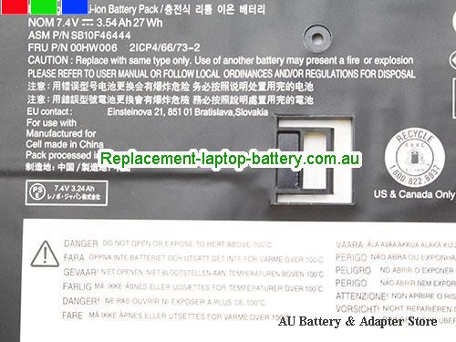  image 2 for Battery HELIX 2 WITH PRO KEYBOA, Australia LENOVO HELIX 2 WITH PRO KEYBOA Laptop Battery In Stock With Low Price