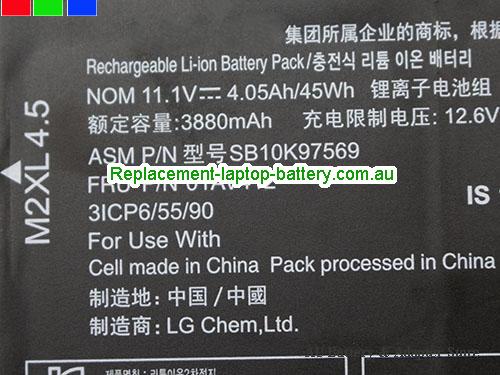  image 2 for Battery 3ICP6/55/90, Australia LENOVO 3ICP6/55/90 Laptop Battery In Stock With Low Price